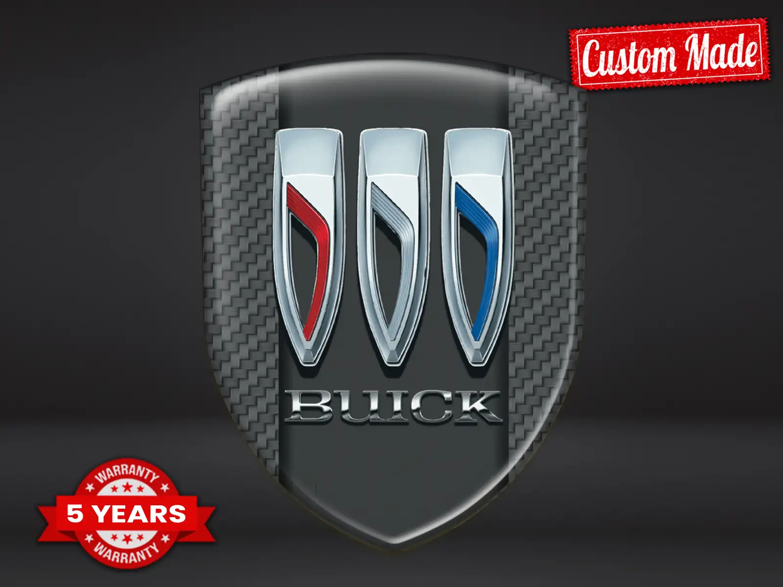 Buick Stickers Pare-Brise Max Durables Pro Stylés Moderne